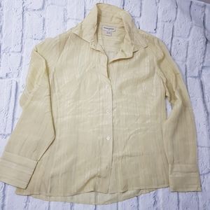 Banana Republic Silk Women's Career Business Wear Blouse